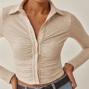 Reformation Elin Knit Top